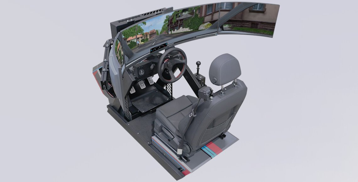 Simulator von oben
